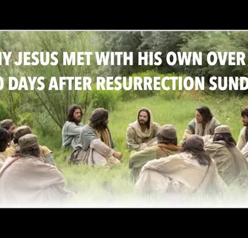 MEET WITH DISCIPLES AFTER RESURRECTION