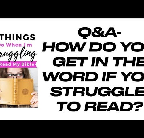 The Word If You Struggle
