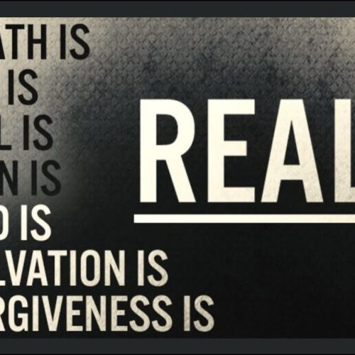SALVATION IS WHEN YOU GET A NEW KING