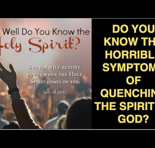 DO YOU KNOW THE HOLY SPIRIT