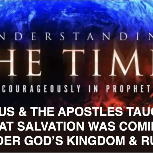 LIVING IN PROPHETIC DAYS