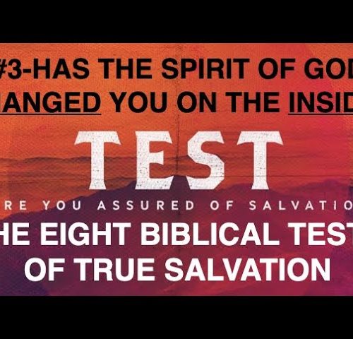 HAS THE SPIRIT OF GOD CHANGED YOU