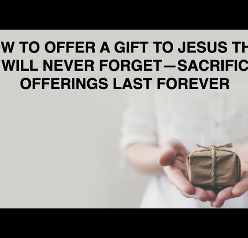 OFFER A GIFT