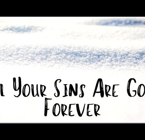 SINS ARE GONE FOREVER