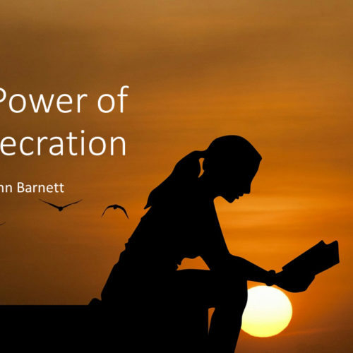 The Power of Consecration