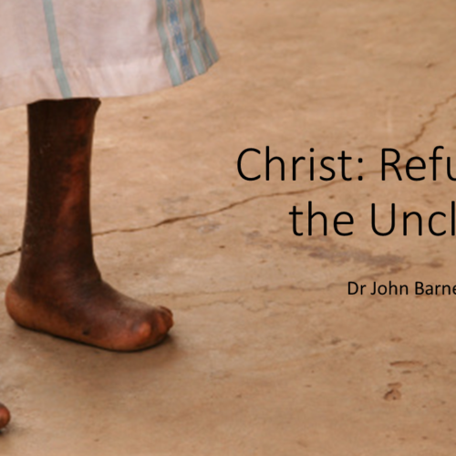 Refuge for the Unclean