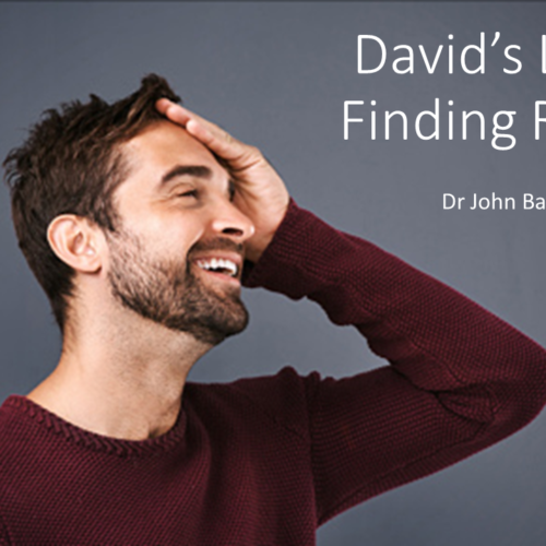 David's Life of Finding Refuge