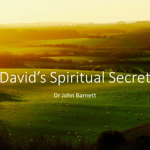 David's Spiritual Secret