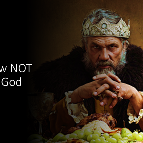 Saul - How NOT to Serve God