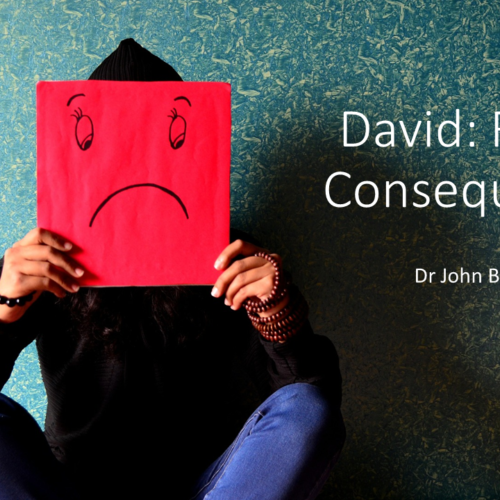David - Facing Consequences