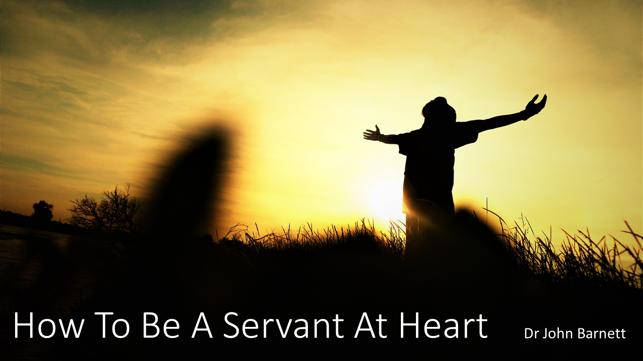 How To Be A Servant At Heart